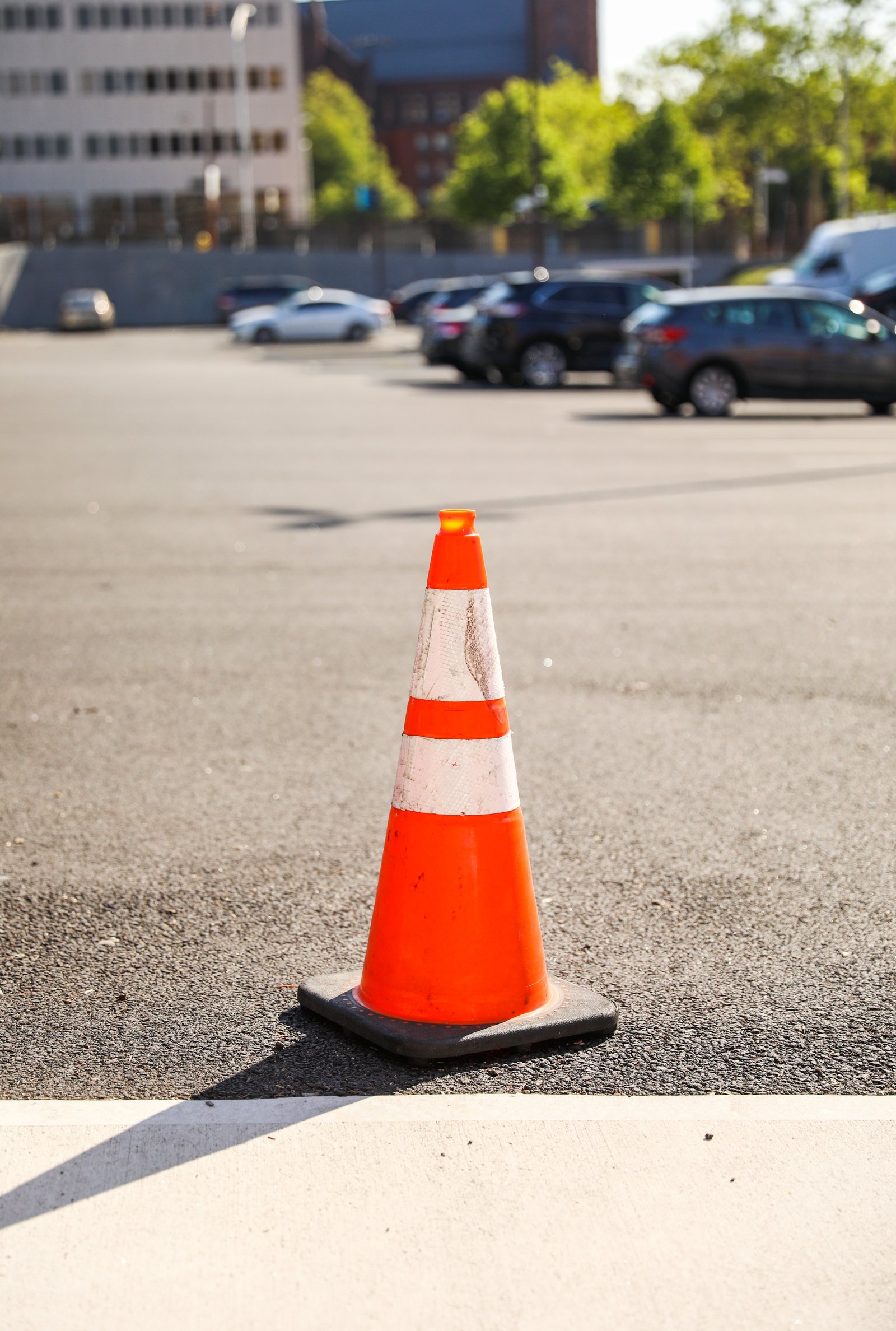 Safety bollards used for vehicle and pedestrian protection