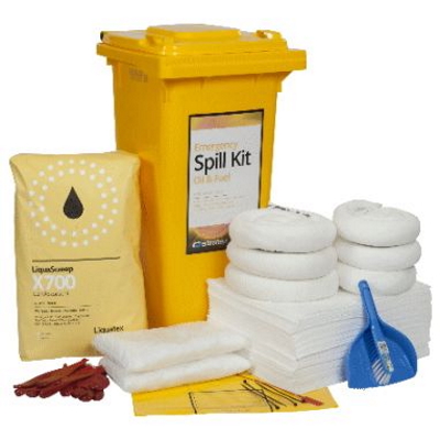 120 Litre Wheeled Bin Economy Spill Kit