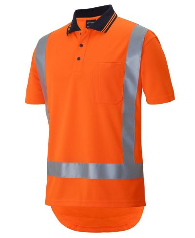 HI VIS (D+N) S/S NON CUFF TTMC-W17 TRADITIONAL POLO