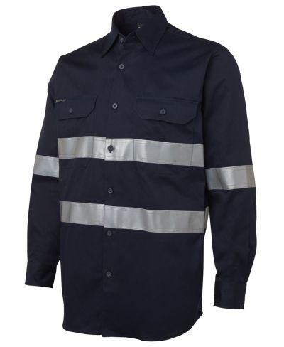 L/S 190G WORK SHIRT WITH REFLECTIVE TAPE