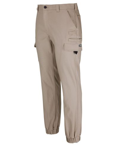MULTI POCKET STRETCH CANVAS JOGGER