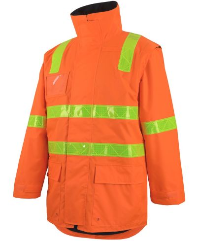 VIC ROAD (D+N) ZIP OFF SLEEVE LONGLINE JACKET