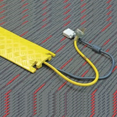 Warehouse Cable Protector Yellow