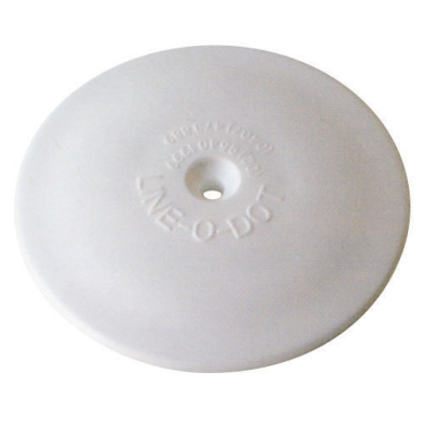White Car Parking Dot With Nail